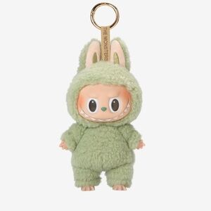 POPMART Labubu Exciting Macaron The Monsters Blind Box Keychain in Green Grape